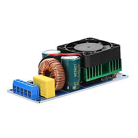 500W IRS2092S Digital Power Amplifier Board Mono Channel Class D HiFi Power Amp Board Module with Cooling Fan