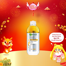 Hình ảnh [GARNIER] Nước Tẩy Trang 2 Lớp Giúp Sạch Sâu Tối Ưu Cho Mọi Loại Da Micellar Water Oil-Infused 400/125ml