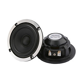 AIYIMA 2 Chiếc 3 Inch Tầm Trung Trình Điều Khiển Loa 4 8 Ohm 15W Âm Thanh Loa Len Giấy nón Nhôm Neodymium Loa Color: 8 Ohm Speaker