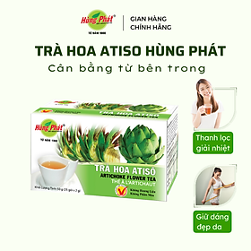 Trà Hoa Atiso Túi Lọc Giải Nhiệt Thanh Lọc Cơ Thể Hộp 25 Gói