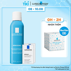 Bộ Sản Phẩm Xịt Khoáng Làm Sạch, Giảm Bóng Nhờn Cho Da Dầu Mụn La RochePosay Serozinc