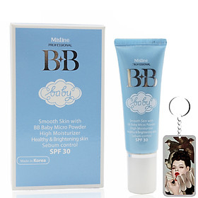 Kem nền Mistine BB Baby Face Cream Thái Lan 15ml (Tone tự nhiên) tặng móc khóa