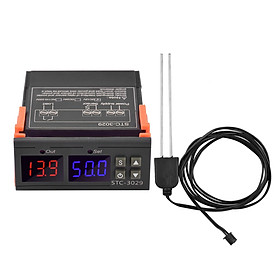 AC110V-220V 10A Bộ điều khiển độ ẩm đất kỹ thuật số mini LED có cảm biến Phạm vi đo 0%~100%RH với đầu dò cảm biến bộ điều khiển độ ẩm 1M