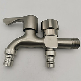 Mua Vòi nước đôi cho máy giặt  Sen tắm lạnh inox cao cấp SL02