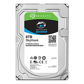 Mua Ổ Cứng HDD Seagate Skyhawk  8TB 3.5 Sata 8Gb/s/64MB Cache/7200RPM - Hàng Chính Hãng