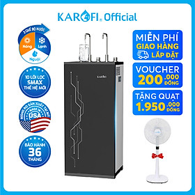 Mua Máy lọc nước nóng lạnh Karofi KAD-I55 công nghệ làm lạnh Block 10 lõi lọc hàng chính hãng