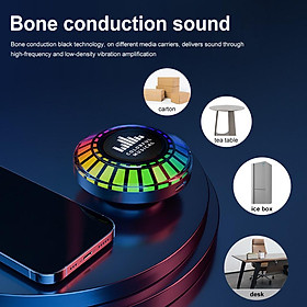 Dẫn truyền xương Loa âm thanh nổi Bluetooth Điều khiển ứng dụng Hộp âm thanh nổi Hộp thu ánh sáng khí quyển Đèn thu âm mini HiFi không dây