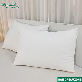 Mua Combo 2 ruột gối nằm 50*70 + 1 ruột gối ôm 35*90cm gối người lớn  gòn xơ cao cấp đàn hồi 3 chiều rất êm