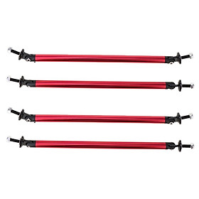 4   Pack   Adjust   Front   Bumper   Splitter   Strut   Rod   Tie   Support