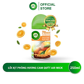 Lõi máy xịt thơm phòng tự động hương Cam Quýt AIRWICK, hương thơm thanh mát, sảng khoái, khử mùi siêu nhanh 250ml