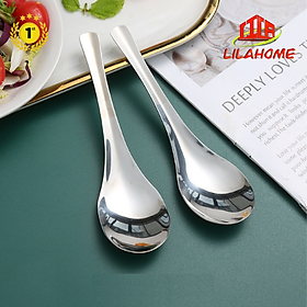 Mua Muỗng Inox Thìa Inox Cao Cấp An Toàn Cho Sức Khỏe (Set 5 Cái) - Hàng Chính Hãng