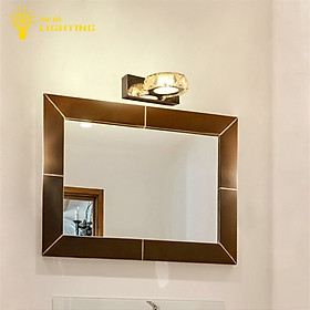 Đèn Soi Tranh và Gương, Trang trí Tường Pha Lê 8018, phong cách Hiện Đại, 3 kiểu dáng , ánh LED vàng 5/10/15W