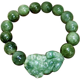 Vòng Tay Phong Thủy Đá Cẩm Thạch Tỳ Hưu