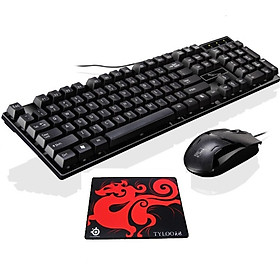 Mua Bộ Bàn phím và chuột Q17 giả cơ game chuyên dụng Tặng lót chuột