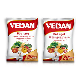 Combo 2 gói bột ngọt Vedan 1kg