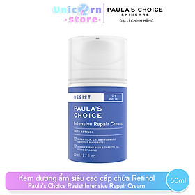 Kem dưỡng ẩm siêu cao cấp chứa Retinol Paula's Choice Resist Intensive Repair Cream 50ml