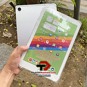 Ốp lưng cho SamSung Galaxy Tab S9 FE trong suốt chống sốc chính hãng GreenCase - Hàng chính hãng