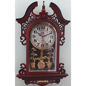 Mua ĐỒNG HỒ QUẢ LẮC SIÊU TO  SIÊU ĐẸP. SIZE:70×44×10CM.