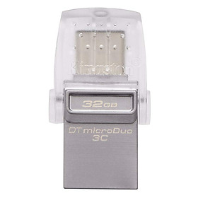 Thẻ Nhớ USB 3.1 Type-C OTG Cho MacBook 12" Kingston DataTraveler microDuo 3C (64GB)