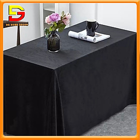 Mua Khăn Trải Bàn Khăn Trang Trí Vải Nhung Mềm Mịn Decor Bàn Họp Hội Thảo Khai Trương DG-754