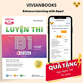 Hình ảnh Sách Luyện thi B1 Vstep 4 kỹ năng - Ôn thi chứng chỉ tiếng Anh B1 bậc 3 (bằng B1 tiếng Anh) theo Khung NLNN Việt Nam