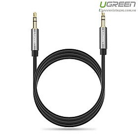Mua Dây Audio 3.5mm 2 đầu đực dạng cáp tròn mạ Vàng 24K  TPE dài 3M UGREEN AV119 10736 - Hàng Chính Hãng