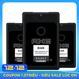Combo 3 Nước Hoa Bỏ Túi Axe Black (17ml/chai)