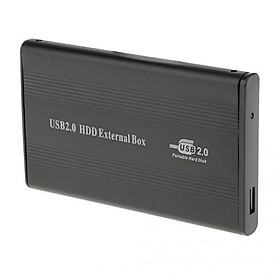 2pcs USB2.0 HDD Hard Drive External Enclosure 2.5