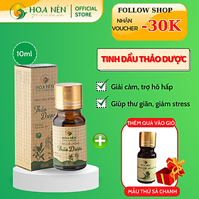 Tinh dầu xông thảo dược Hoa Nén - Xông tinh dầu giải cảm, tốt cho sức khỏe 10ml - 30ml