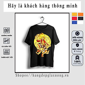 Áo thun one piece in hình luffy gear 5 nika có size trẻ em