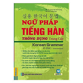 Sách – Ngữ Pháp Tiếng Hàn Thông Dụng Trung Cấp