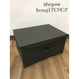 Hộp Đựng Quần Áo xuất daisomall Hàn Quốc sang trọng size lớn 45x33xH23cm (Storage Box)