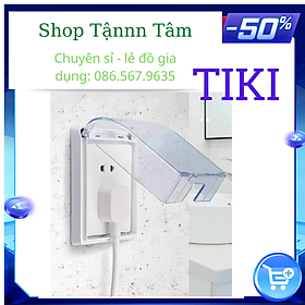 Mua Hộp chụp ổ điện chống thấm nước  hộp đậy ổ điện bảo vệ an toàn khi đang sử dụng điện- Shop Tậnnn Tâm