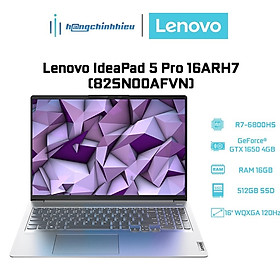 Mua Laptop Lenovo IdeaPad 5 Pro 16ARH7 82SN00AFVN (R7-6800HS | 16GB | 512GB | GeForce GTX 1650 4GB | 16  WQXGA 120Hz) Hàng chính hãng