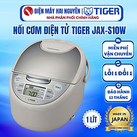 Mua Nồi Cơm Điện Tử Tiger JAX-S10W - 1L - Hàng Chính Hãng