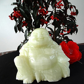 Tượng Phật Di Lặc Onyx Xanh