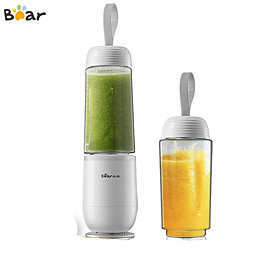 Bear (sear) juicer accompanying cup mini portable double cup cooking machine juice machine LLJ-D04B1