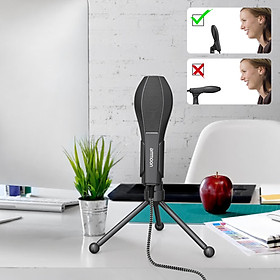 Micro Ammoon Có Dây Kết Nối USB Với Chân Tripod Cho Máy Tính Laptop