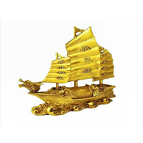 Mua Thuyền buồm Thuận buồm xuôi gió bằng đồng thau Hồng Thắng cỡ nhỏ