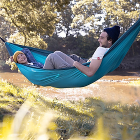 Võng đôi dã ngoại siêu nhẹ chống lật naturehike nh21dc011
