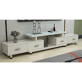 Kệ tivi phòng khách KTV235 hiện đại cho gia đình bạn, gỗ Mdf phủ Melamine cao cấp