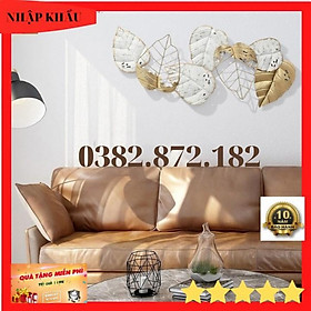 Tranh Sắt Trang Trí Nghệ Thuật Decor Phong Cách Mới 125*54cm - Tranh Treo Tường Cao Cấp Loại 1