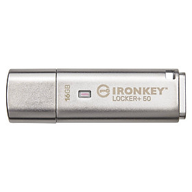 Mua USB Bảo Mật Kingston IronKey Locker+ 50 16GB - IKLP50/16GB - Hàng Chính Hãng