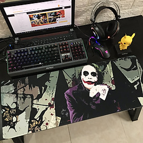 Miếng Lót Chuột, Bàn Di Chuột, mouse pad cỡ lớn siêu anh hùng (80x30x0.3)