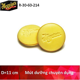 Meguiar's Mút dưỡng chuyên dụng màu vàng, đường kính 11 cm