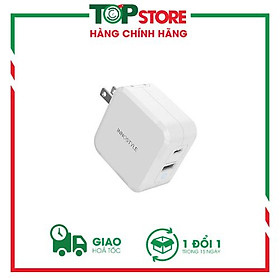 Mua Adapter Sạc 2 Cổng 18W Innostyle Minigo Pro Dual Tích Hợp Cổng USB Type-C Hỗ Trợ Sạc Nhanh PD Power Delivery và Quick Charge QC 3.0 - Hàng Chính Hãng