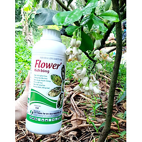 PHÂN BÓN LÁ FLOWER THÚC RA HOA 1 LÍT - KÍCH RA HOA ĐỒNG LOẠT, CHỐNG NGHẸN HOA