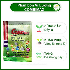 Mua Phân bón lá trung vi lượng COMBI MAX - Dày lá   Cứng Lá  Xanh lá  Tăng Sức Đề Kháng Cho Cây - Bịch 20g