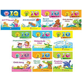 Vừa Học Vừa Chơi 1-4 Tuổi: IQ - Học Gói Học Mở (Bộ 10 Cuốn) - Tái Bản 2019
