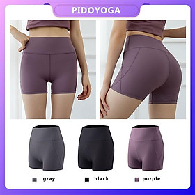 Sports Pants Embarrassing Line Pro Naked Sports Three-quarter Pant Western Style Women Fitness Hip Shorts Yoga Pants